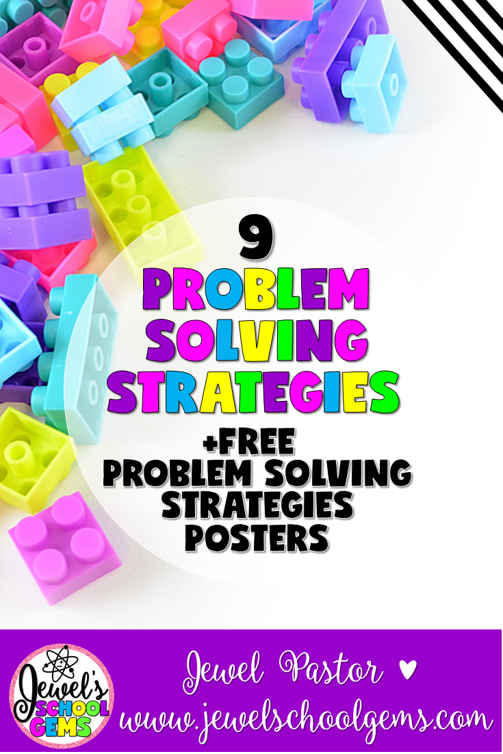 problem solving steps poster