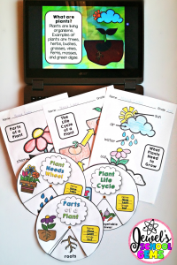 How to Teach Plants for Kids by Jewel Pastor of Jewel's School Gems | Read about different ways and grab free plant coloring sheets!