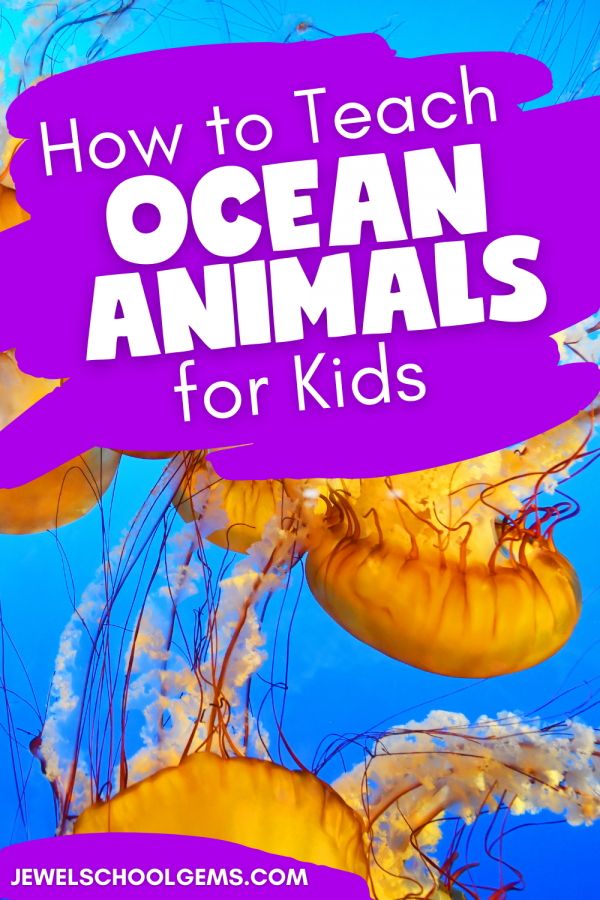 how to teach ocean animals for kids by jewel pastor