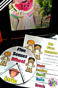Five Senses | How to Teach the Five Senses by Jewel Pastor of www.jewelschoolgems.com | Looking for ideas, activities and resources on teaching the five senses? Click through to read various ways you can make learning fun and grab a FREE game!
