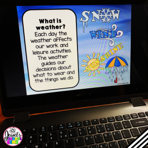 HOW TO TEACH WEATHER TO ELEMENTARY STUDENTS | by JEWEL PASTOR by JEWEL'S SCHOOL GEMS | Are you looking for ideas on how to teach weather to elementary students? Read on plus download a free word search, observation chart and acrostic poem!