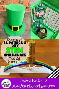 St Patrick's Day STEM Activities - Rainbow Bridge, Leprechaun Trap and Leprechaun Hat