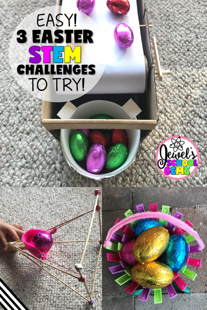 The Easter STEM challenges are here, and I promise, you and your students are going to love this trio! I also have a special gift for all of you. You can get my Bird Feeder STEM Challenge for FREE today!