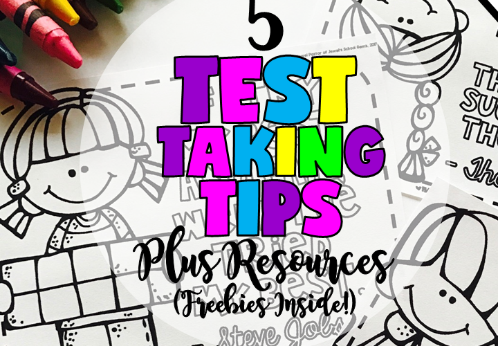TEST TAKING TIPS PLUS RESOURCES (FREEBIES INSIDE) BY JEWEL PASTOR OF JEWELSCHOOLGEMS.COM | Testing Week is a part of school life. We don’t have to like it or agree with it, but with a little planning and preparation, we can make it bearable.