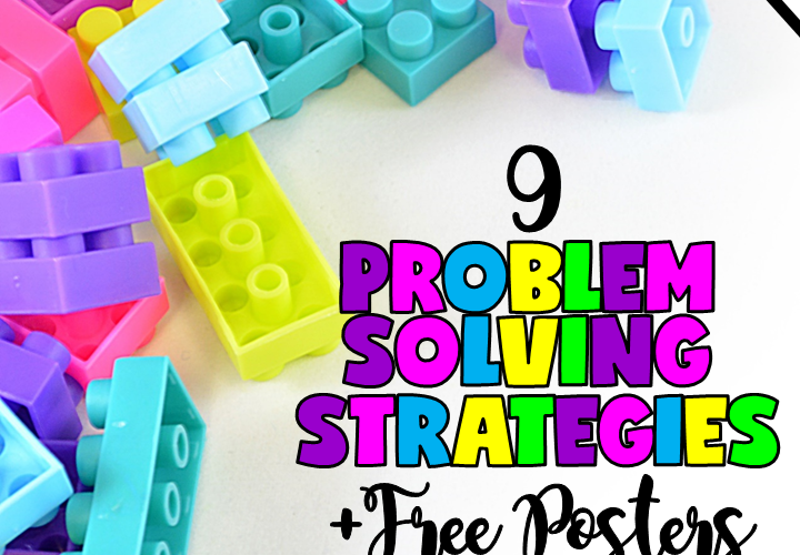 9 Problem Solving Strategies (Plus Free Problem Solving Strategies Posters) by Jewel Pastor of Jewel's School Gems | Read about 9 problem solving strategies to help your kids become more proficient in solving word problems plus grab FREE problem solving strategies posters!