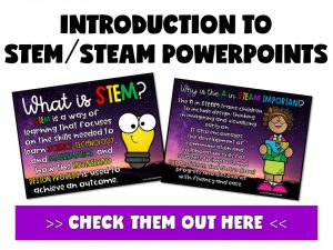 Introduction to STEM and STEAM and the Engineering Design Process PowerPoints