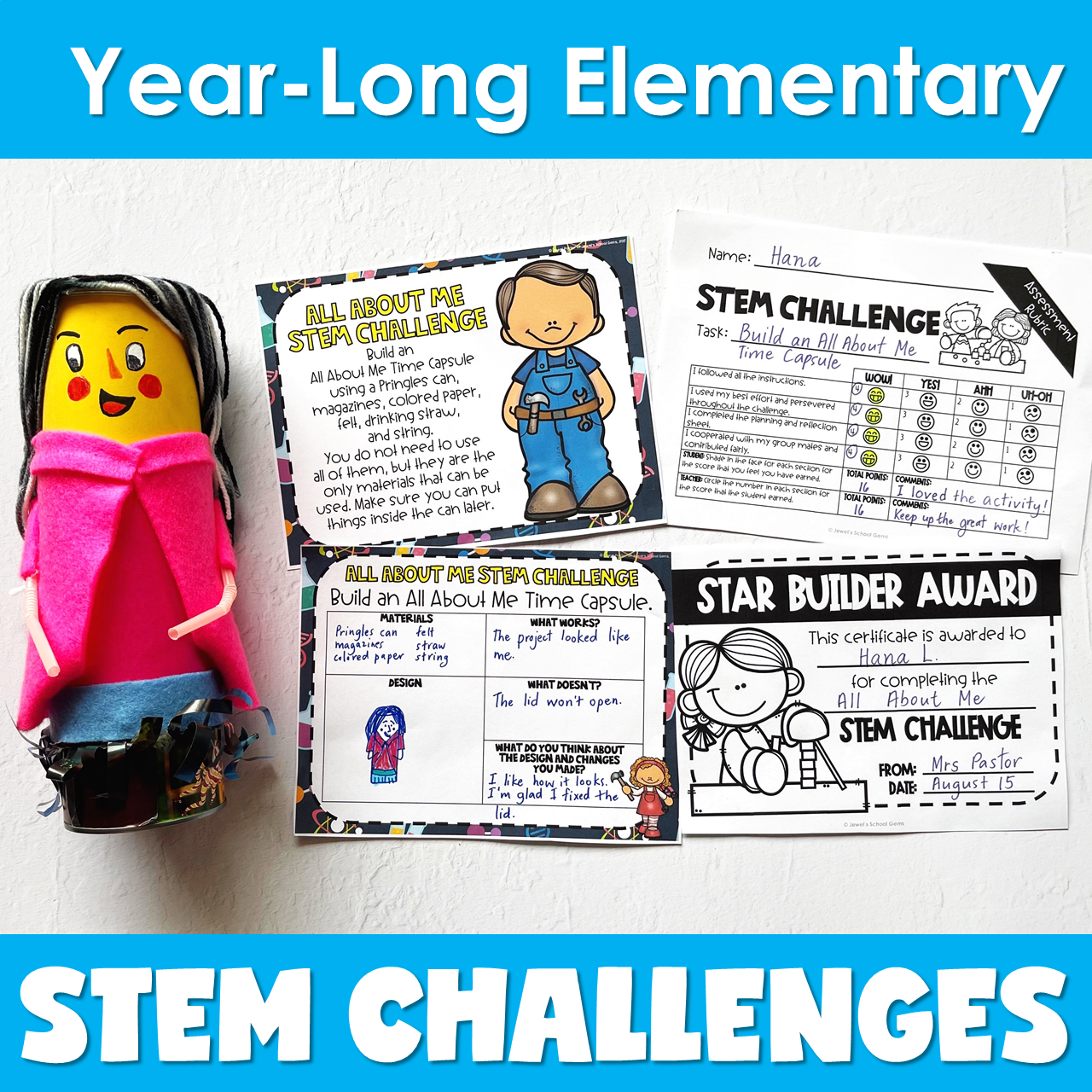 50+ STEM Challenges for Elementary Students